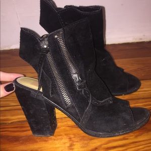 Dolce vita 6.5/7 black heels. Worn once!